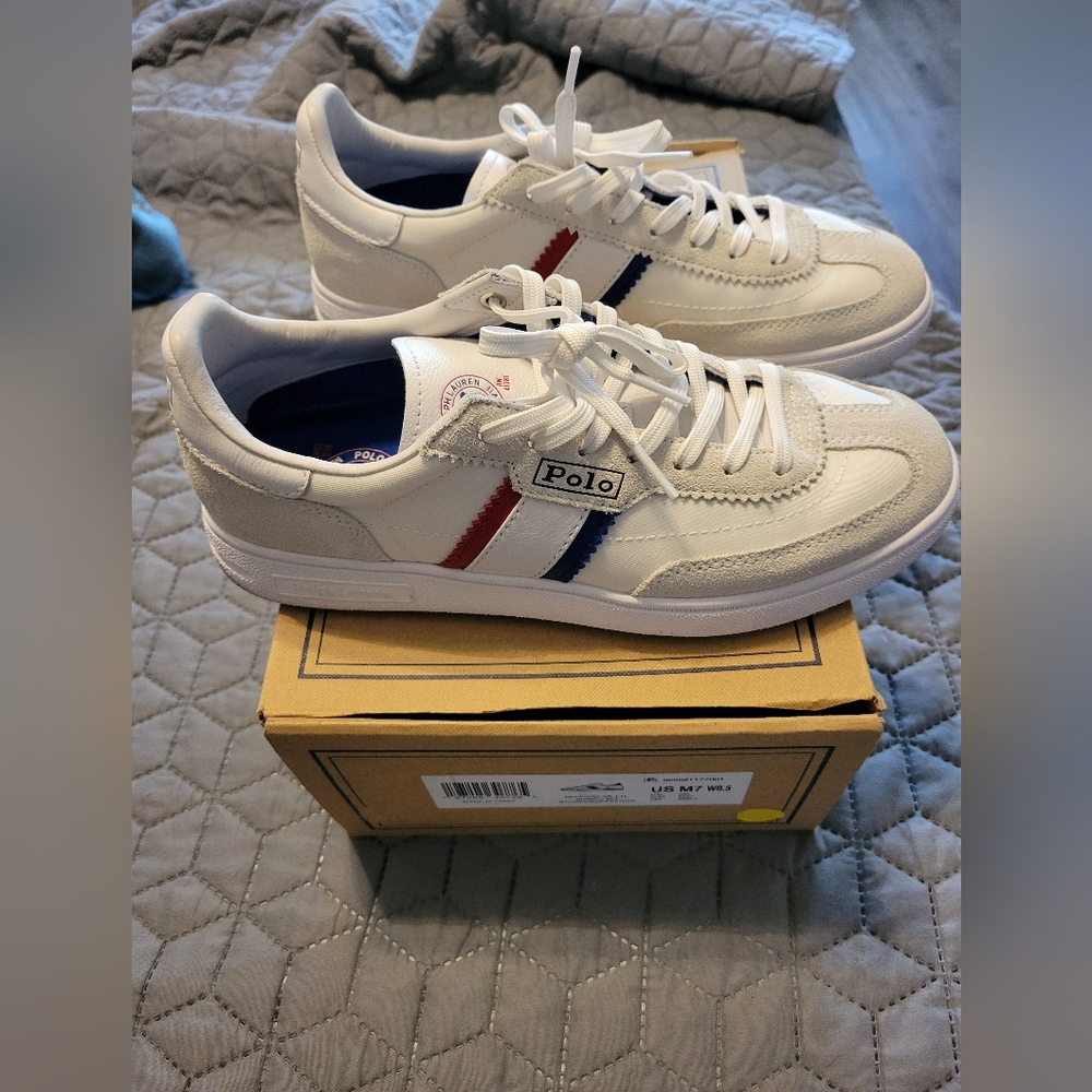 Polo Ralph Lauren Bedford Suede  Sneakers 8.5